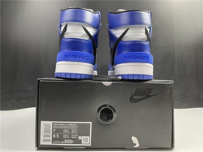 AMBUSH x Dunk High ‘Deep Royal’ CU7544-400